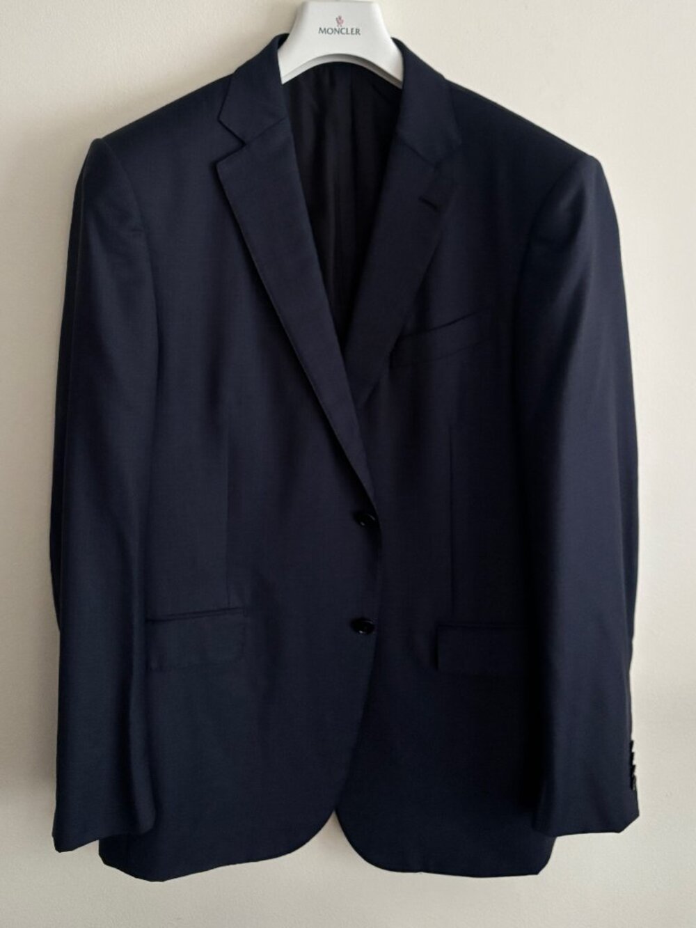 $4500 Ermenegildo Zegna Mila Navy Wool Sport Coat/Blazer -- 46R